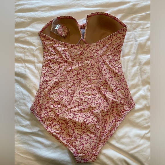 Kona Sol Bandeau Top Bathing Suit - Picture 3 of 5